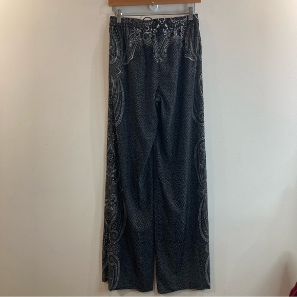 MICHAEL KORS SZ 2 Bandana Style Side Design Palazzo Wide Leg  Pants - Picture 5 of 10